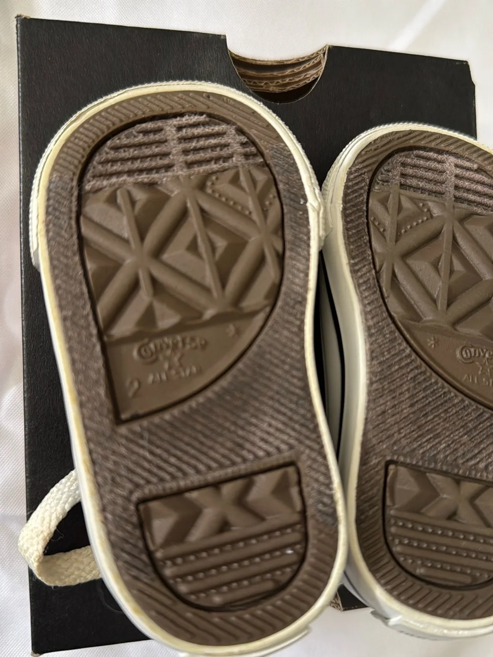 Converse Kids Low Top Sneakers in Black and White